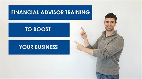 sales training for financial advisors.